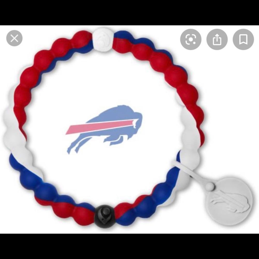Lokai Buffalo Bills bracelet
